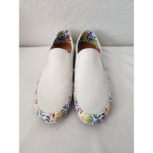 SPERRY Men\'s White Canvas Slip-On Shoes – Pride Edition – Size 10.5 main image 4